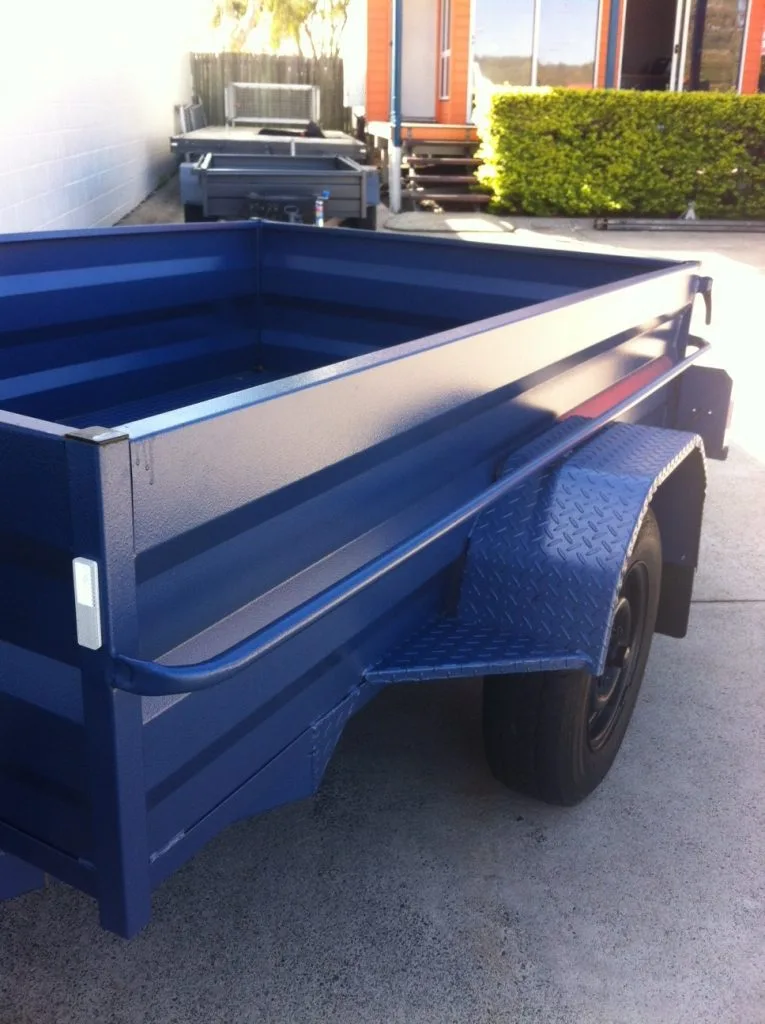 8x5 500m Side Box Trailer