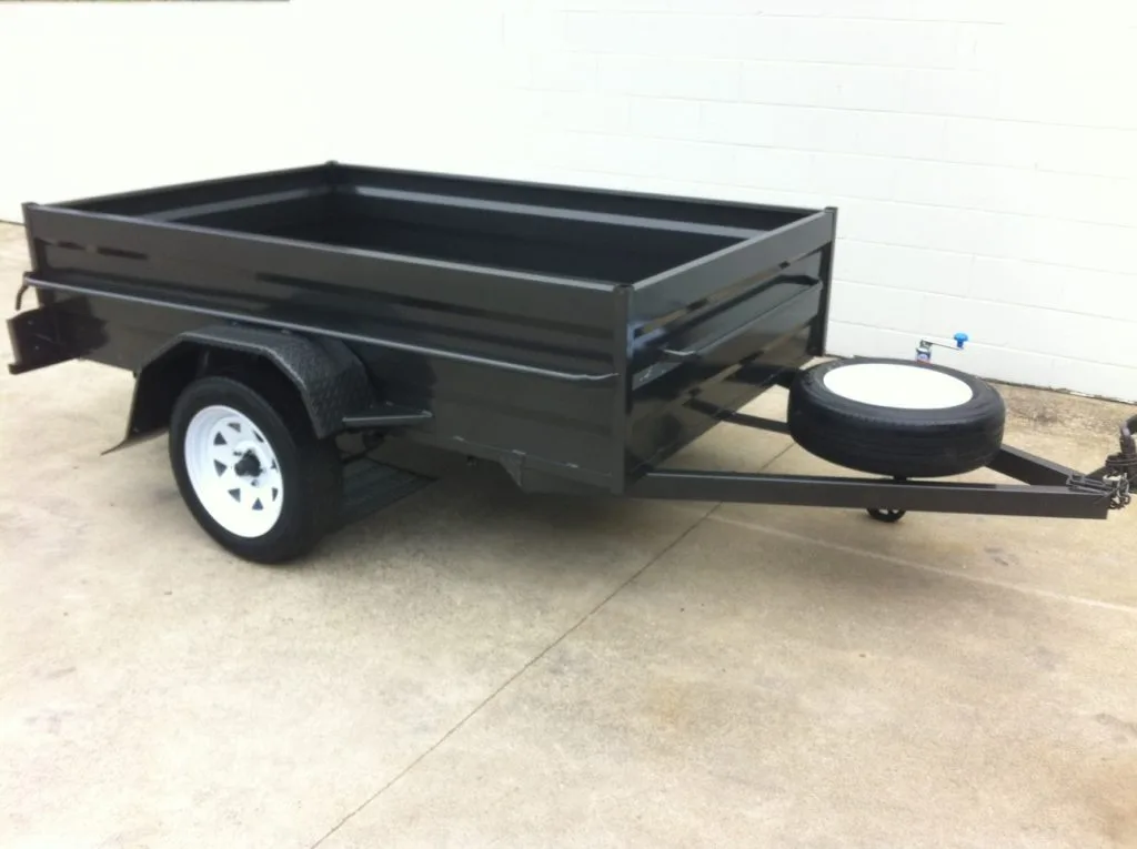8x5 High Side Box Trailer
