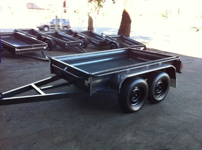 8x5 D/Axle Low Side Box