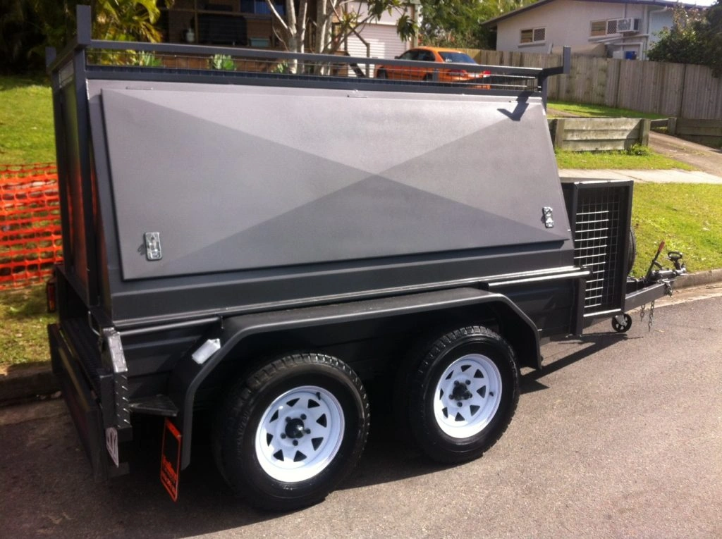 8x5 Builders Trailer plus Comp Box