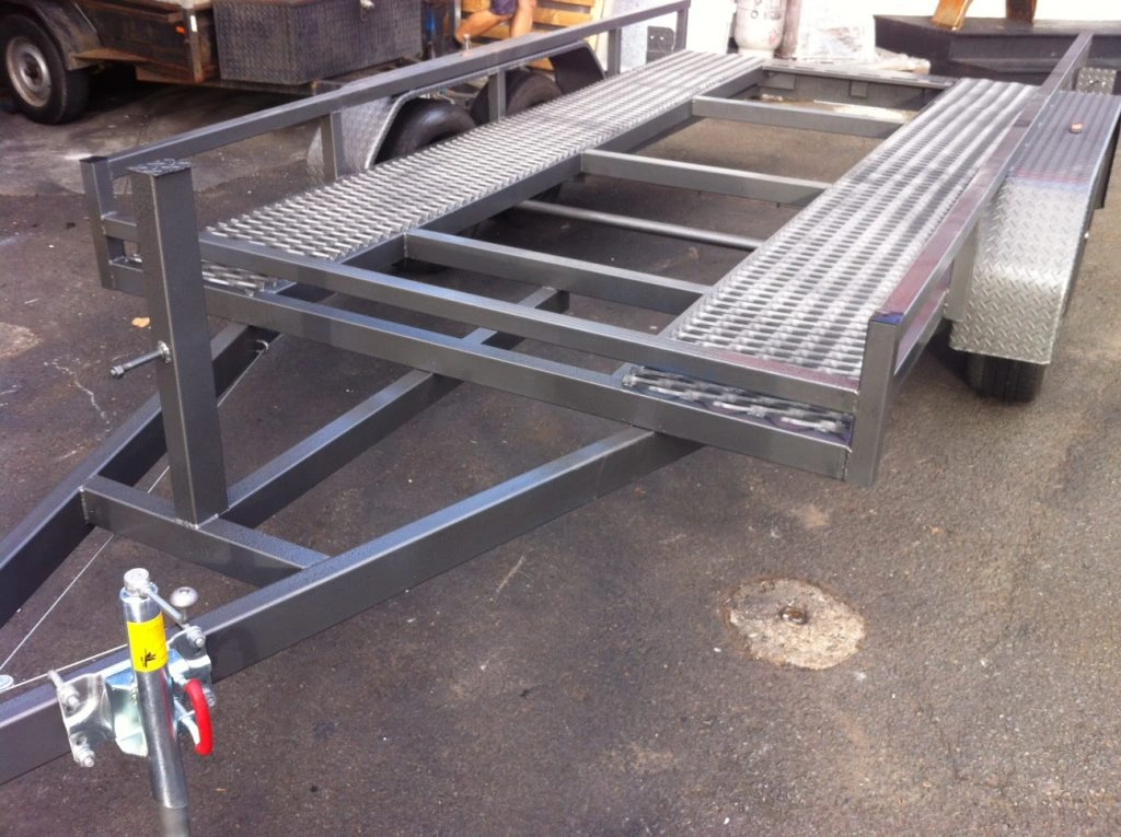 Mesh Wheel Track Car Trailer