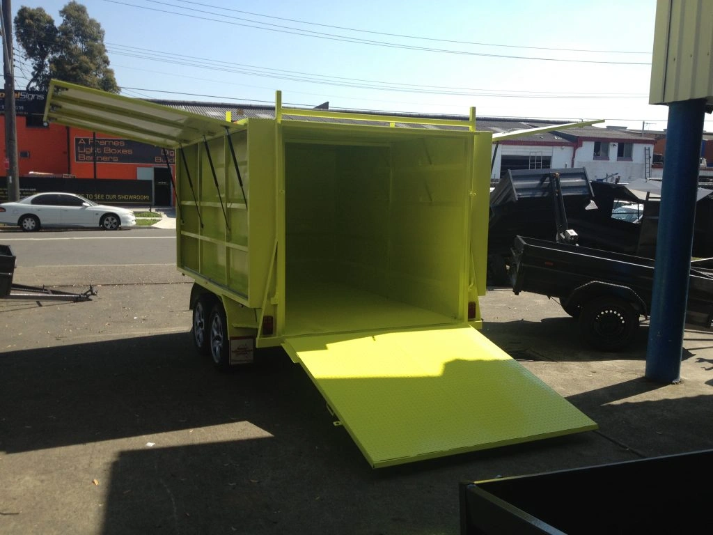 10x5x5 Enclosed plus ramp plus side box