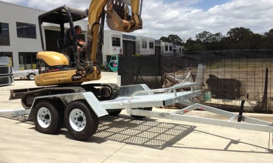 Galvanised Plat Trailer